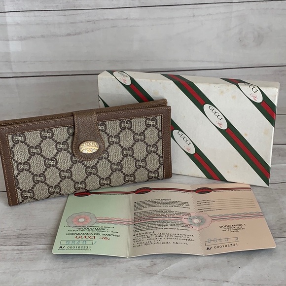 Gucci Handbags - GUCCI PLUS PVC Long Wallet  *Vintage